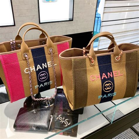 chanel beach tote|chanel tote handbags 2020.